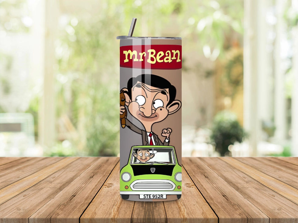 Thumbnail: 'MR BEAN' 600ML S/STEEL GLOSSY THERMAL TUMBLER &a