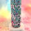 Thumbnail: SASSY 'MIDDLE FINGER' 600ML (20OZ) S/STEEL GLOSSY THERMAL TUMBLER & STRAW.