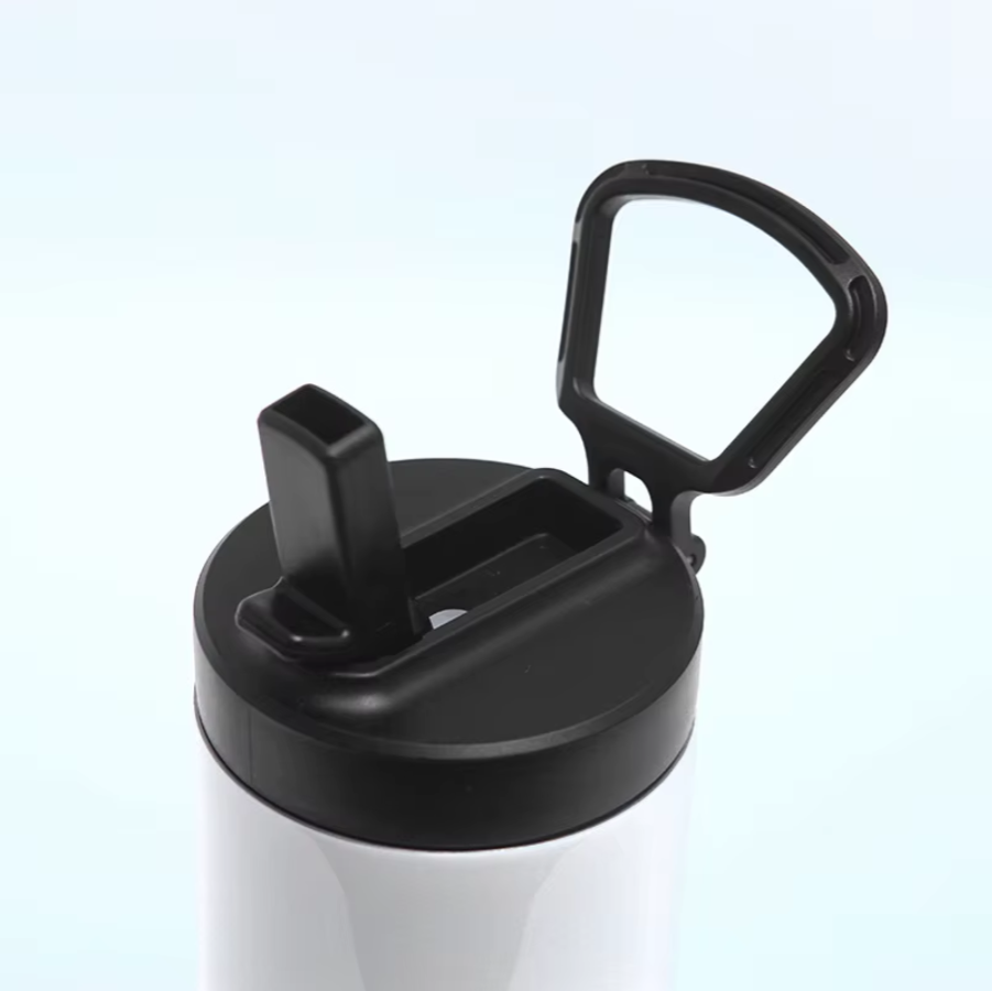 Thumbnail: FEMME ENERGY 600ML S/S TUMBLER WITH SLIDE LOCK LID STRAW OR SPORT LID.