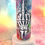 Thumbnail: SASSY 'MIDDLE FINGER' 600ML (20OZ) S/STEEL GLOSSY THERMAL TUMBLER & STRAW.