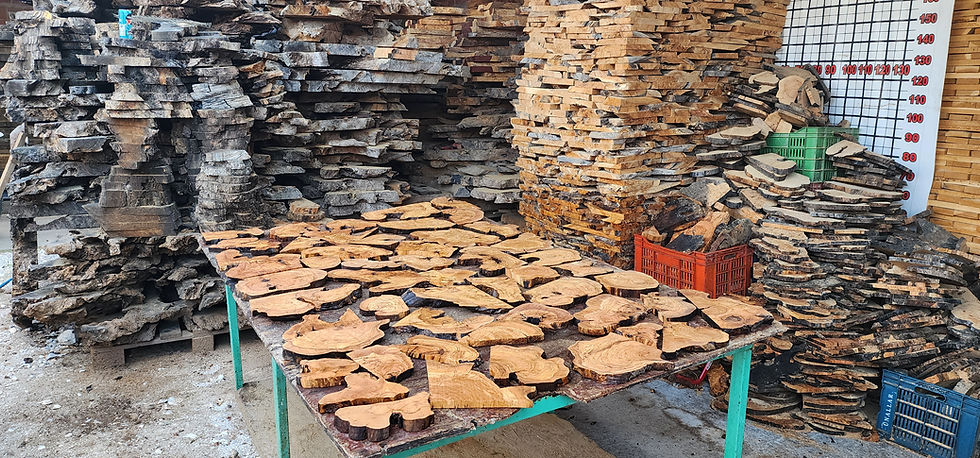 Thumbnail: New Olive wood Island box (33lbs)