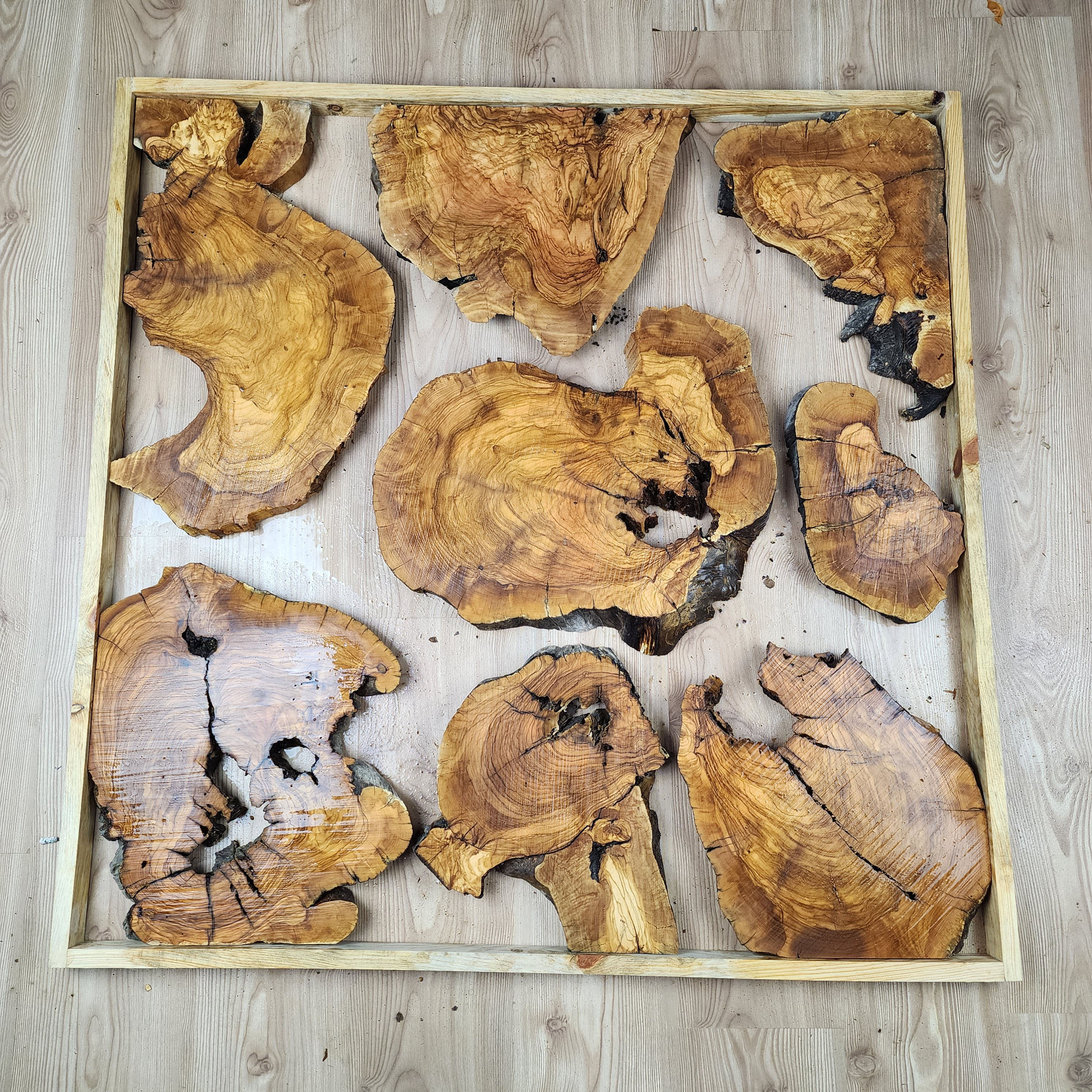 42"x42" Coffee table top set up K424202