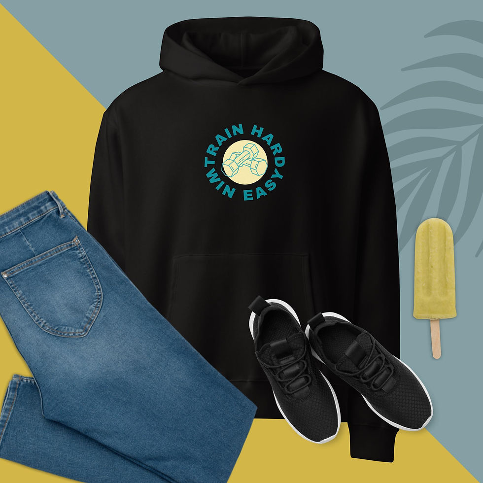 Oversized heavyweight hoodie