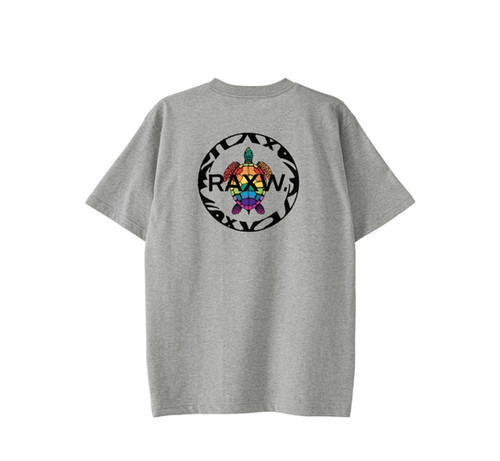 MIRROR9【新品タグ付き】レインボーTシャツ Lサイズ ホワイト 2025年最新】MIRROR9 カラー：ホワイト系 半袖(Tシャツ)の人気