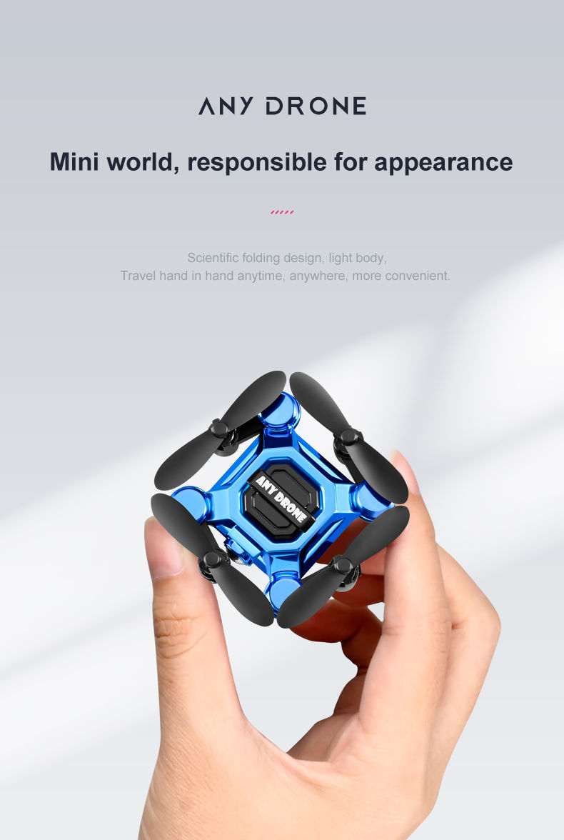 Thumbnail: K04 Mini Folding Storage Aircraft Mini Drone Aerial Photography High Definition 