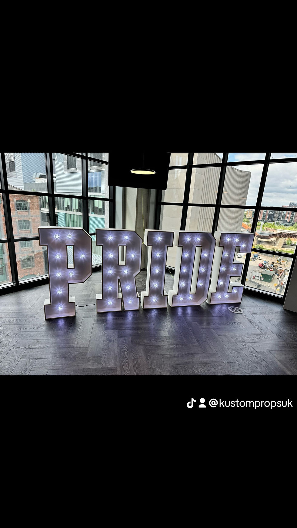 Thumbnail: Full set 4ft slimline Led letters A-Z
