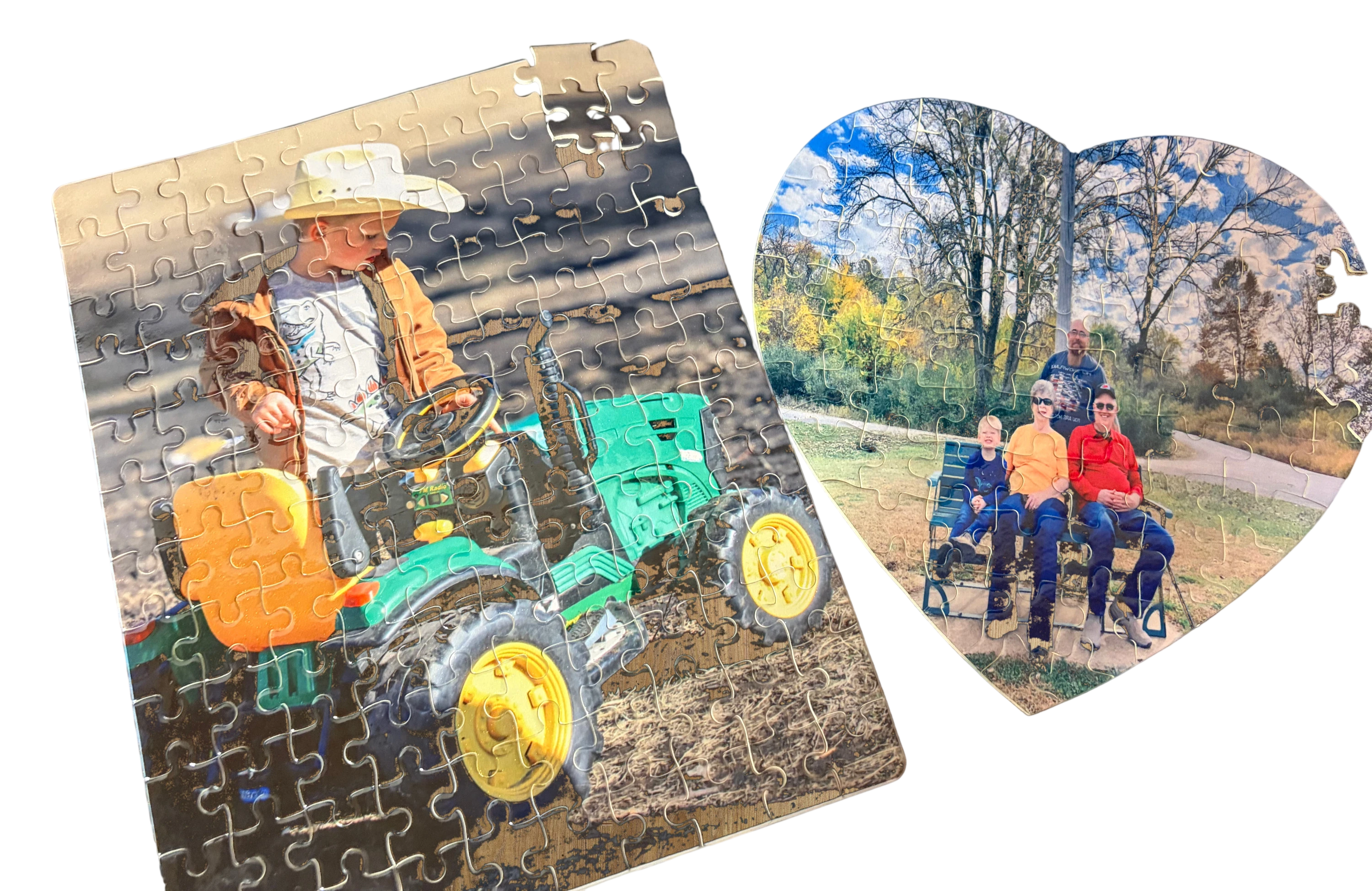 Personalized photo puzzle