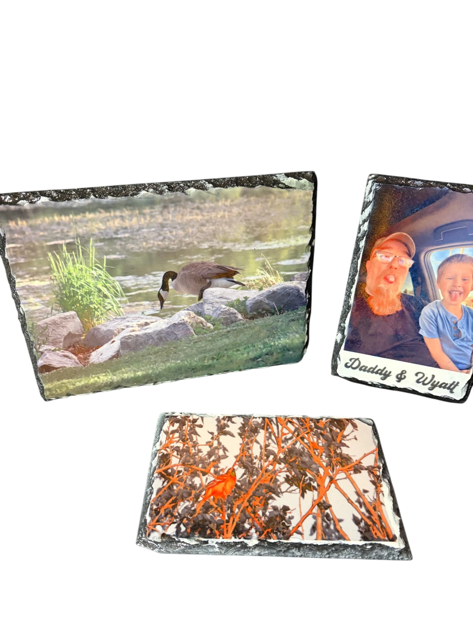 Personalized photo slate