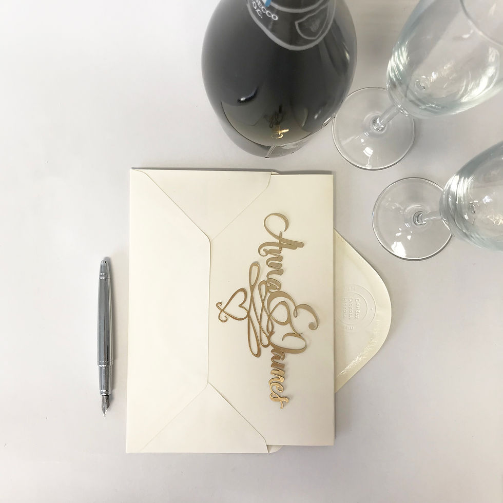 Thumbnail: Paper Cut Wedding Card