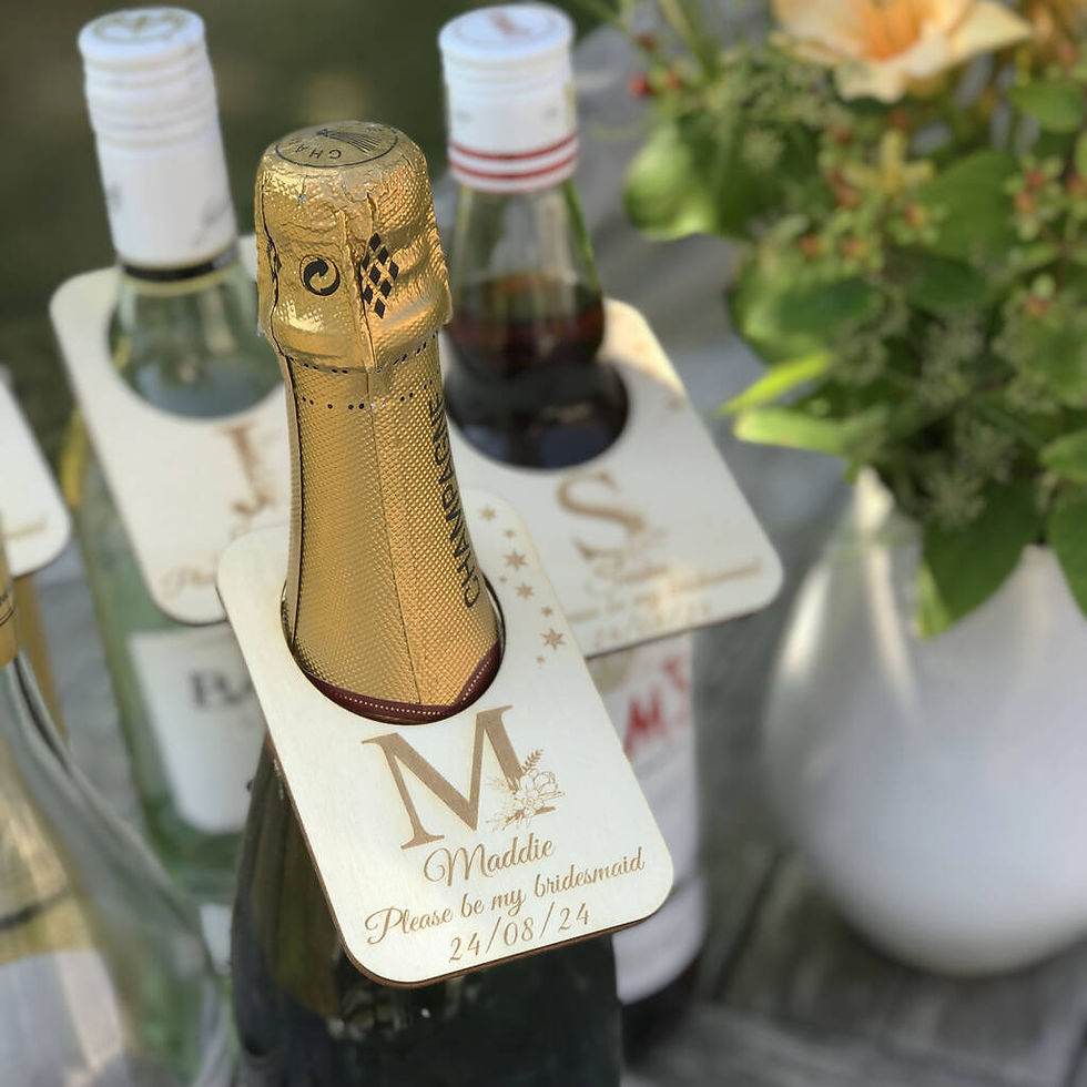 Thumbnail: personalised bottle labels
