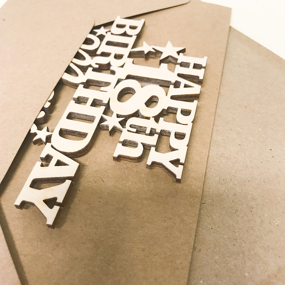 Thumbnail: Luxury Unique Personalised 50th Birthday Card