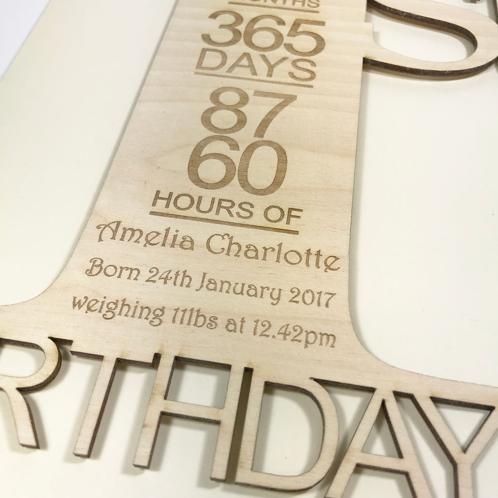 Thumbnail: Laser cut Wooden Motif Celebrating The Birth details