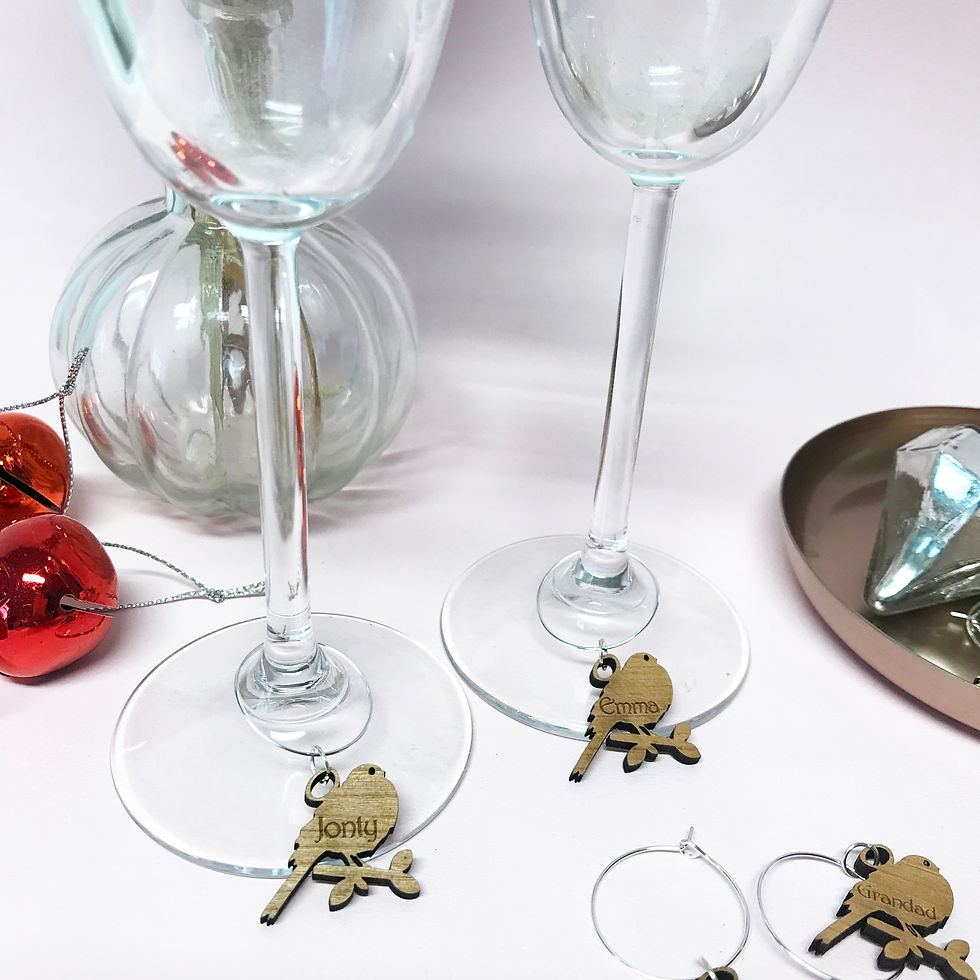 Thumbnail: Christmas bird charms
