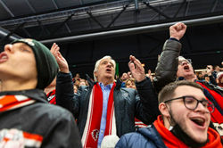 Le Président dans le Kop