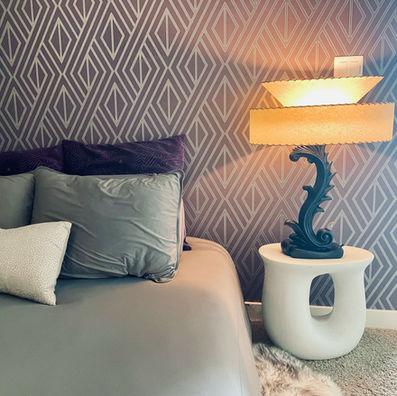 vintage bedside lamp