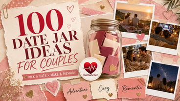 100 Date Jar Ideas for Couples: Cute, Cheap, Romantic, and At-Home Prompts