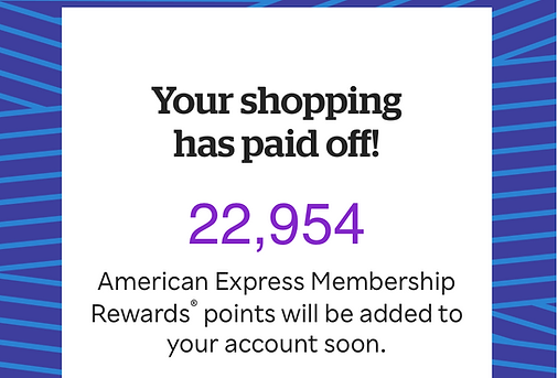 Rakuten AMEX payout