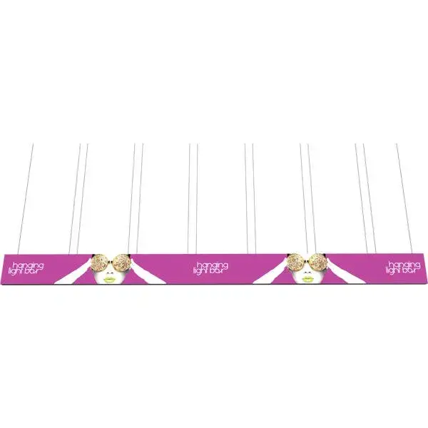 Thumbnail: VECTOR FRAME HANGING LIGHT BOX 40FT X 3FT