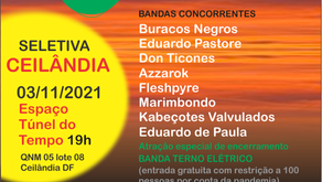 Confira a ordem de apresentações das bandas confirmadas para a Seletiva de Ceilândia