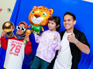 Family Fun Day Telkomsel x Sunday: Aktivitas Seru Bersama Egy Maulana Vikri dan Nicky Tirta