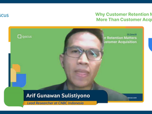 Qiscus Why Customer Retention Matters More Than Customer Acquisition Online Event 2021