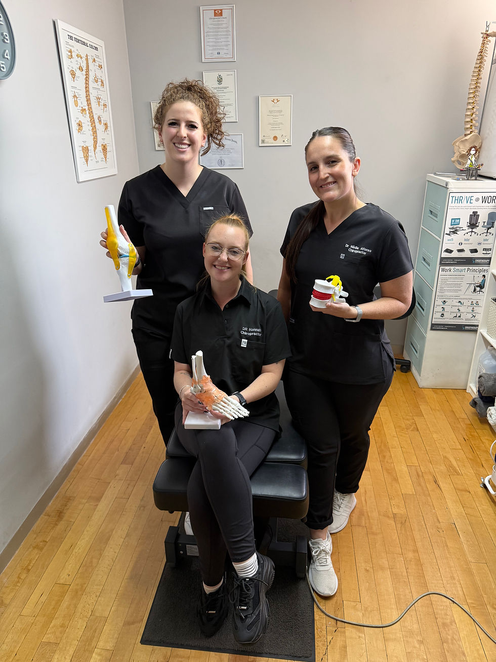 3 chiropractors