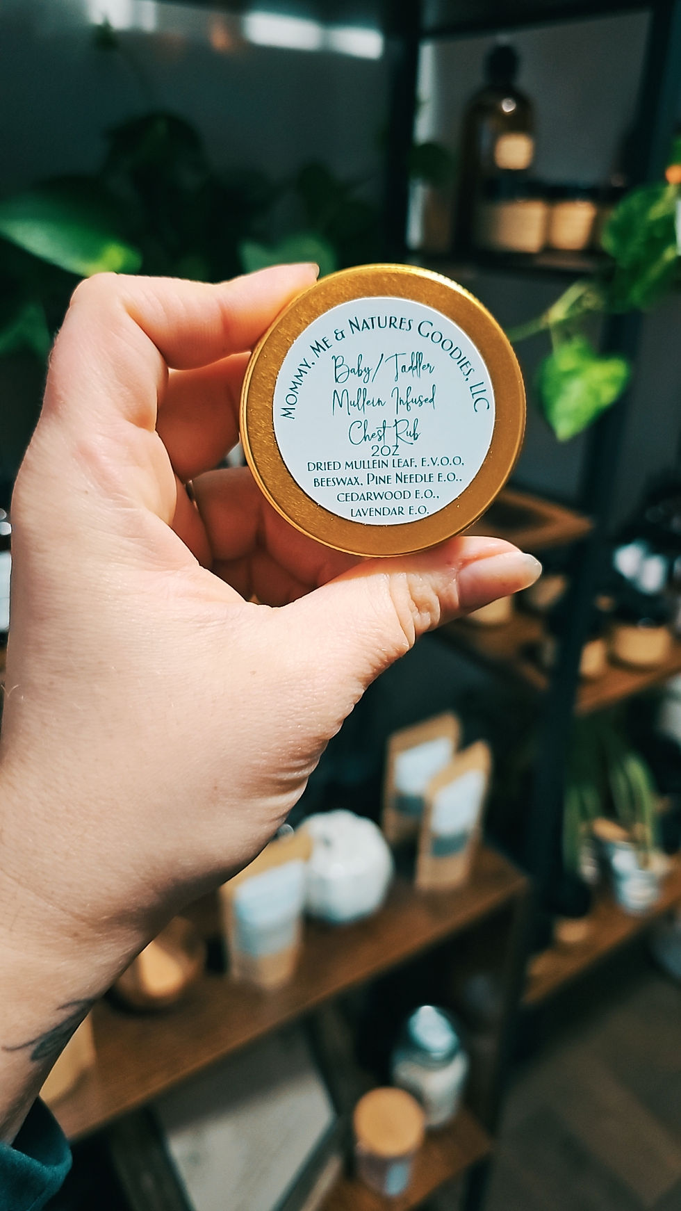 Thumbnail: Mullein Infused Chest Rub 1oz