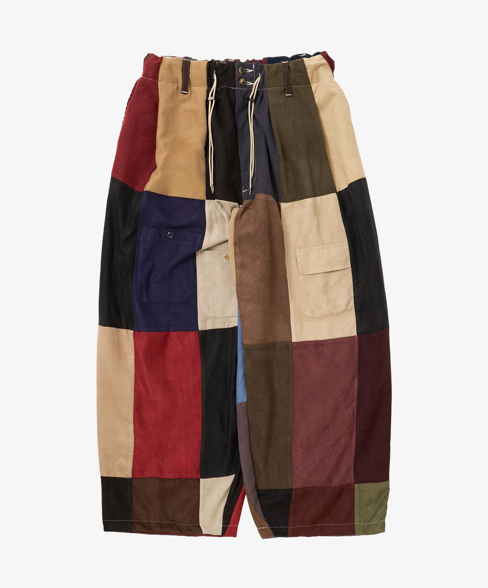 Circular Pants Faux Suede One