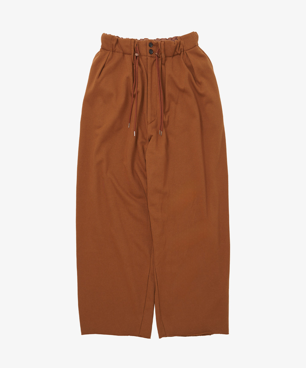 French Terry Circular Pants Brown