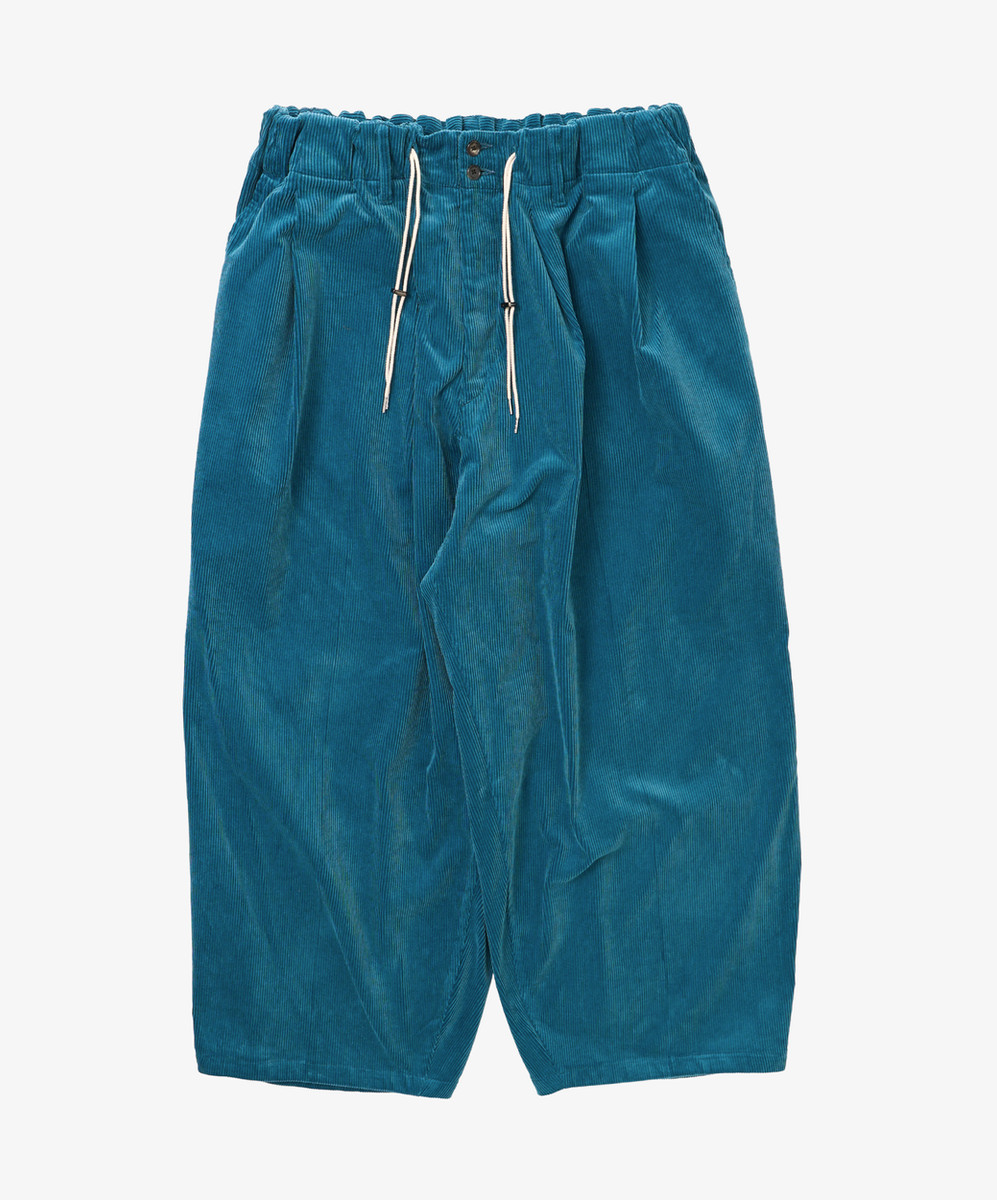 Circular Pants Corduroy Blue