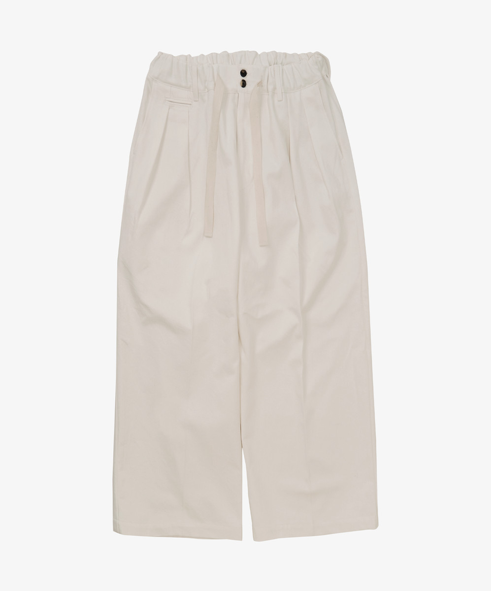 Hakama Pants White Denim One Wash