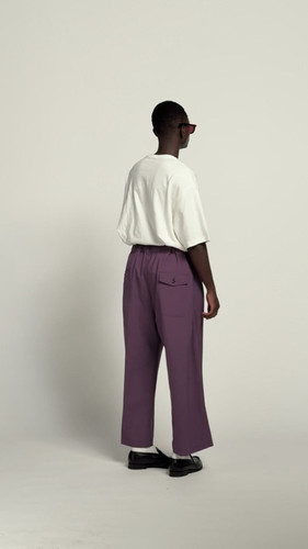 hakama pants purple | Sillage