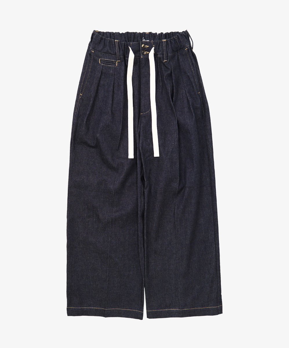 Hakama Pants Denim One Wash