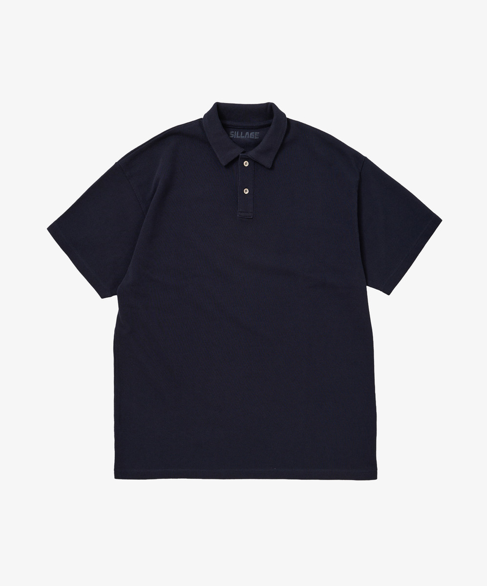Twisted Pique Polo Navy