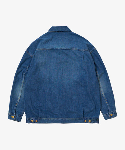 trucker jacket denim damaged | Sillage