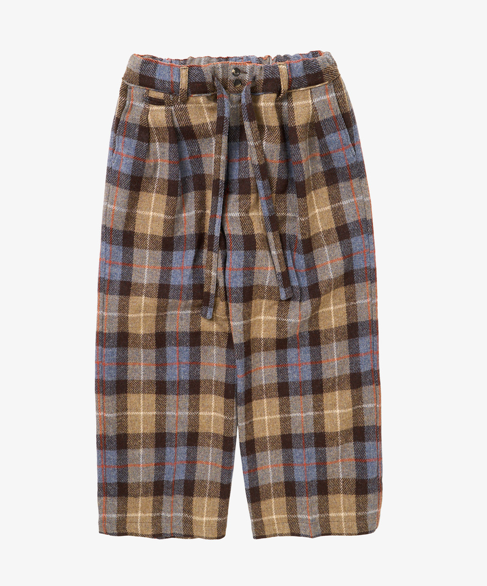Hakama Pants Plaid Harris Tweed