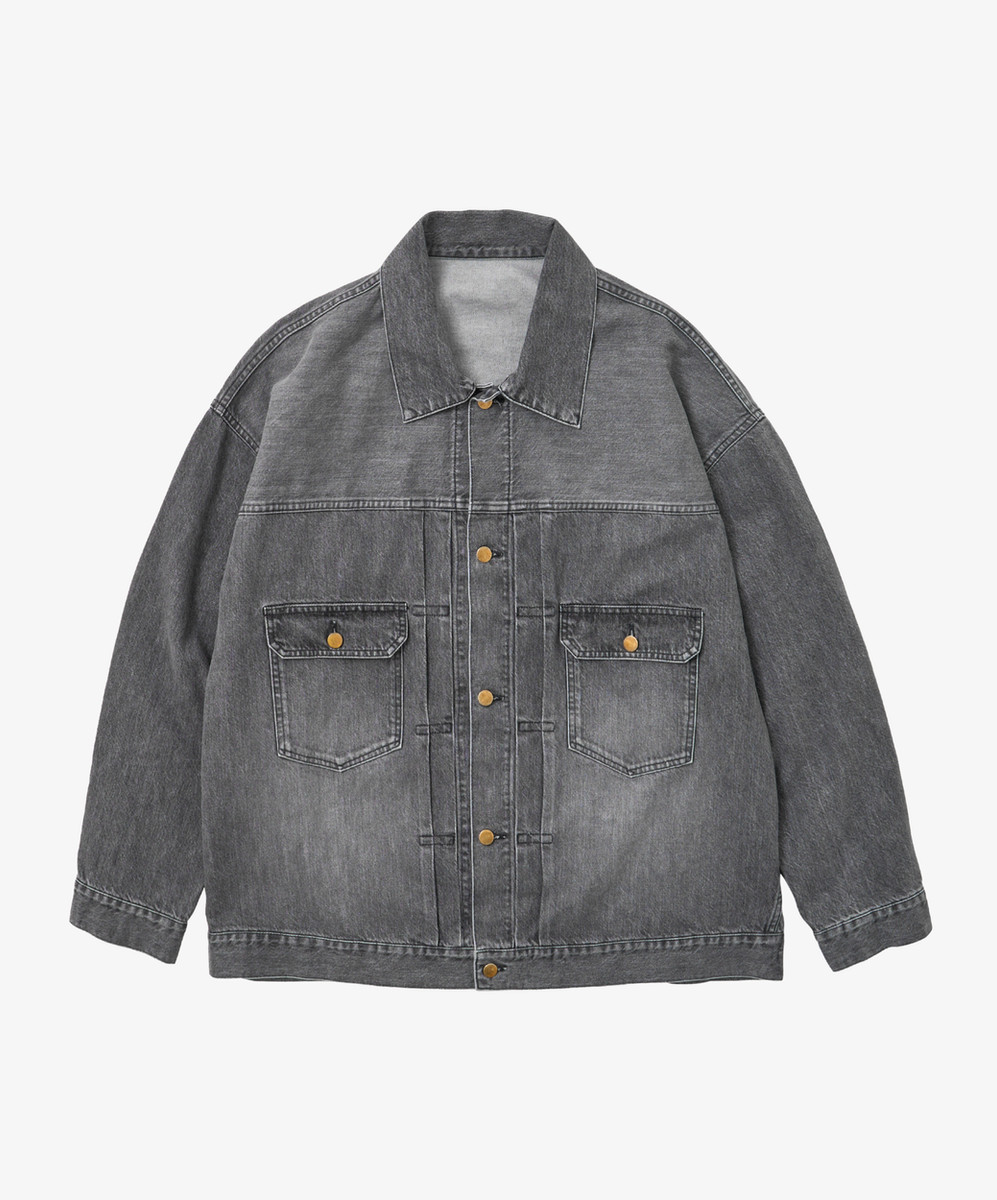 Trucker Jacket - Denim Damaged