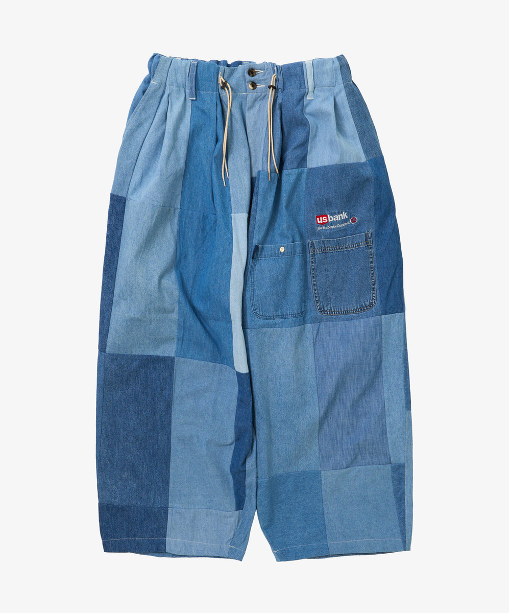 Circular Pants Vintage Denim Shirts Two