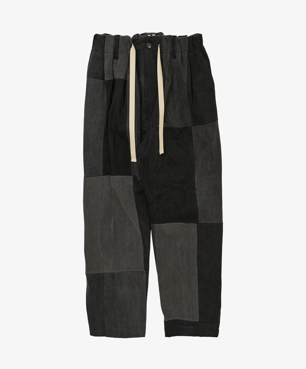 Baggy Trousers Black Denim Three