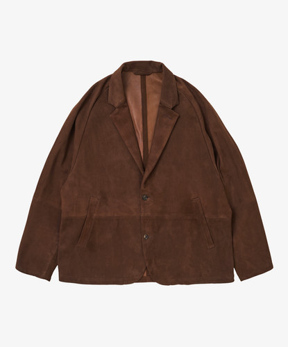 veste two button sheepskin brown | Sillage 2024