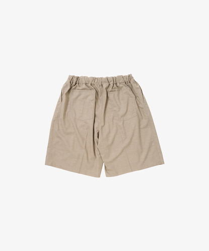 circular shorts pants gray | Sillage