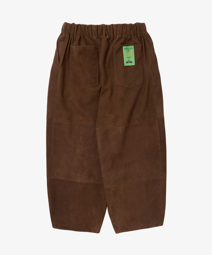 circular pants sheepskin brown | Sillage