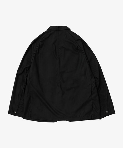 veste two button black stripe | Sillage