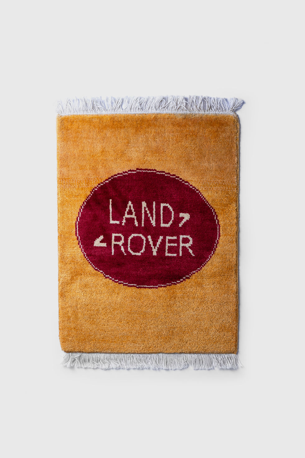 Thumbnail: Pakistani Orange Car Rug