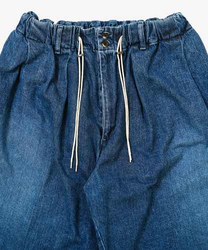 circular short pants denim damaged | Sillage 2024