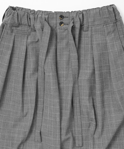 hakama pants glen check | Sillage 2024