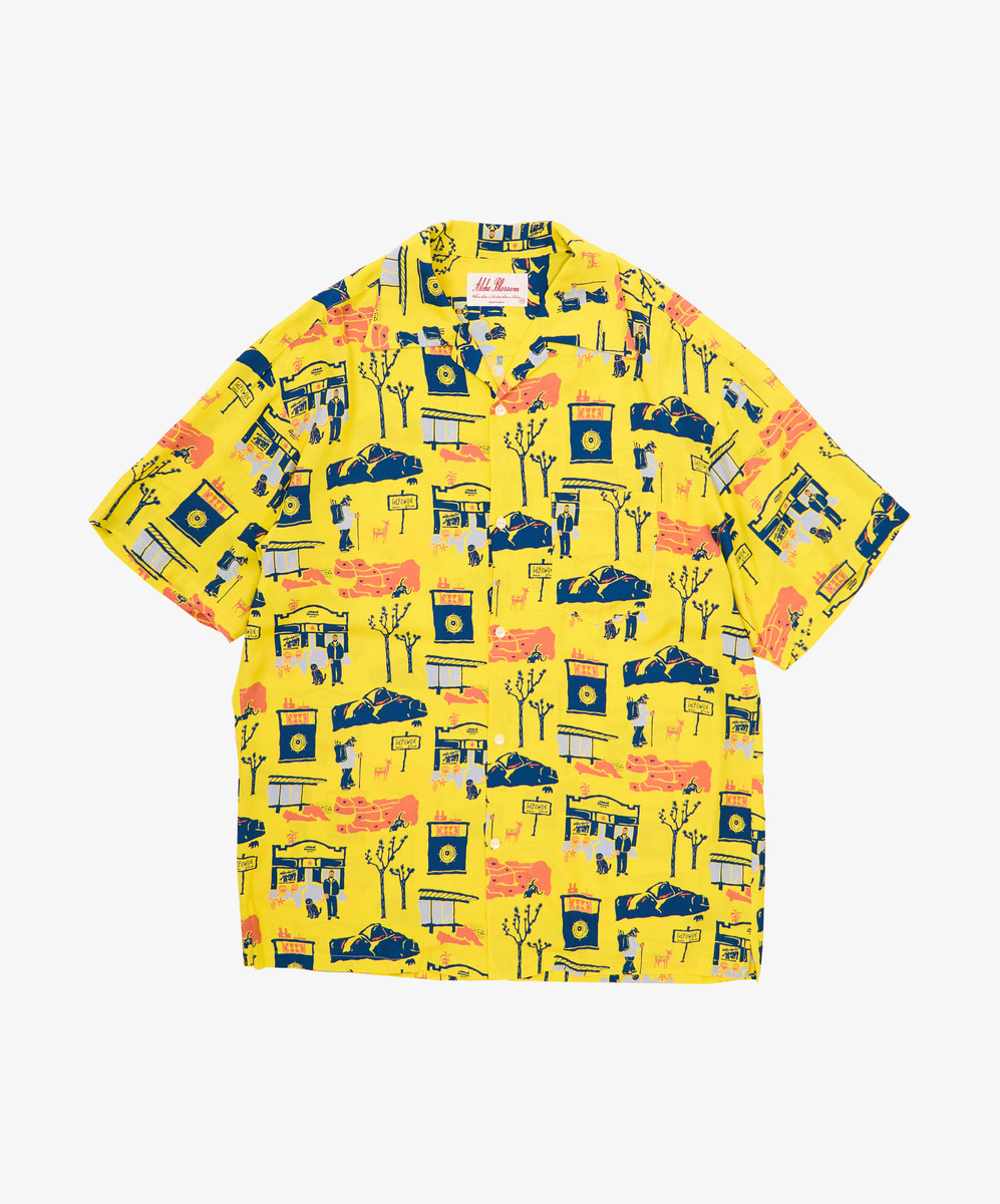Souvenir Shirt Los Angeles Yellow