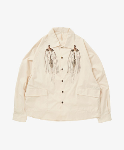 big pocket overshirt with shikafuco | Sillage 2024 