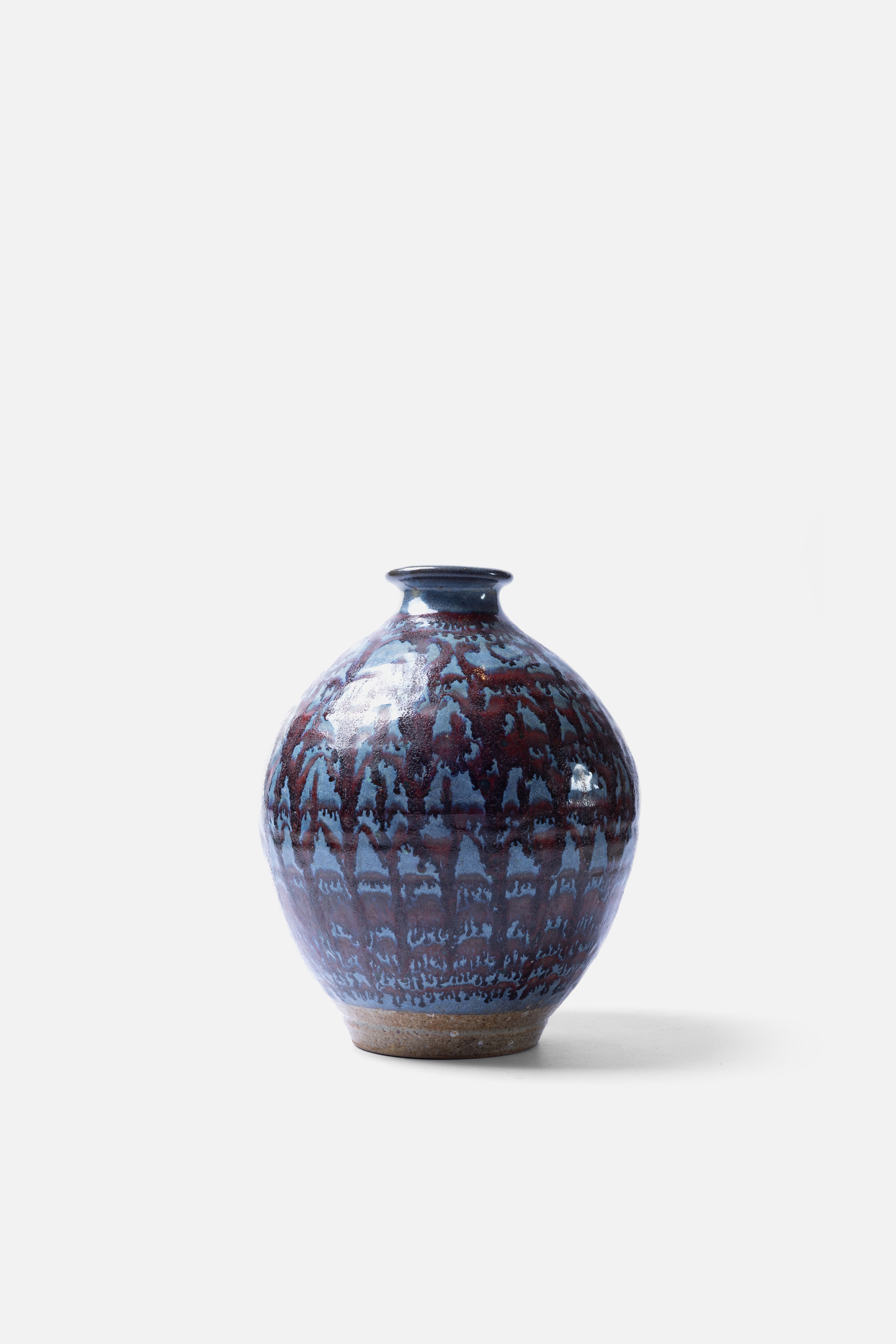 Drip Glaze Ceramic Vase