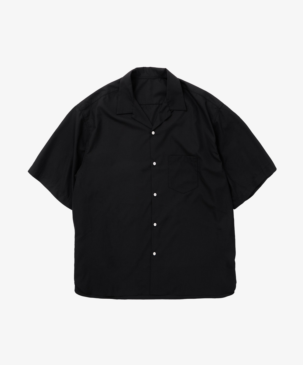 Re-Engineered Overshirt Short Sleeve - Deadstock Blue Stripe